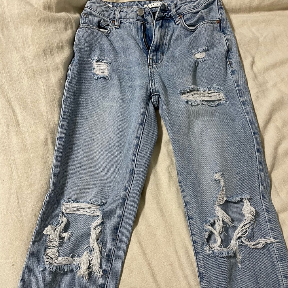 denim pacsun mom jeans